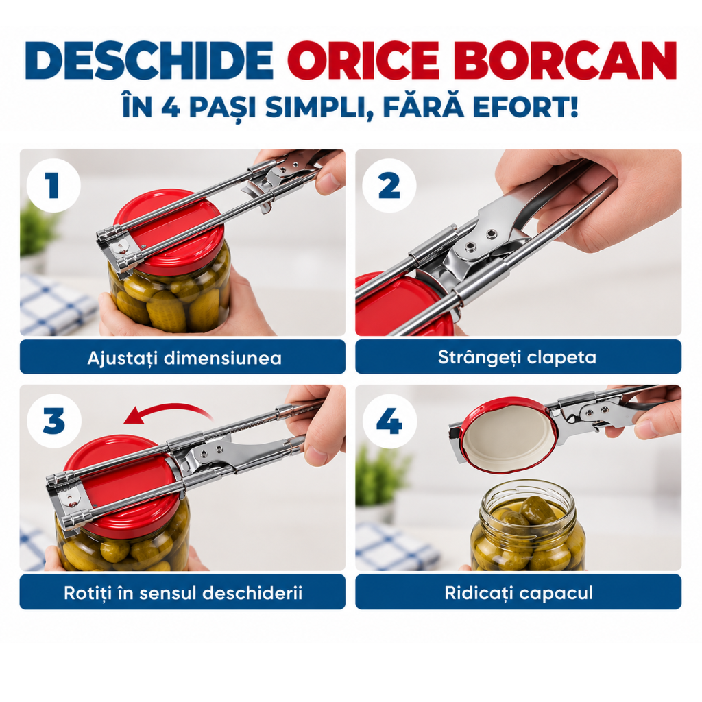 Desfăcător de Borcane - OpenCap™
