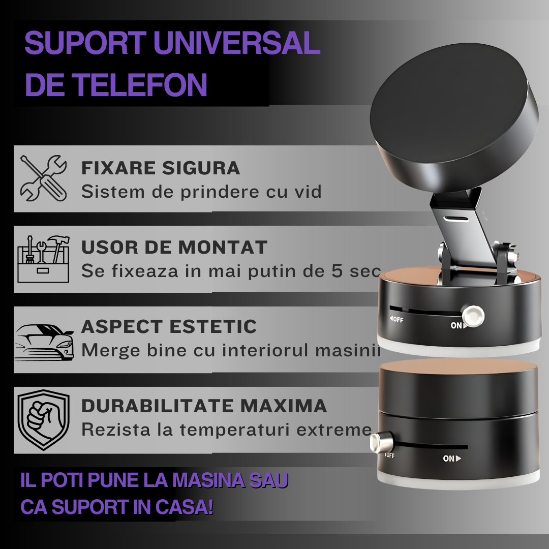 Suport Magnetic Telefon - FixaR™