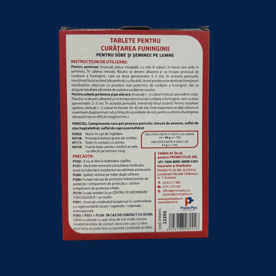 Tablete Pentru Curatarea Funinginii
