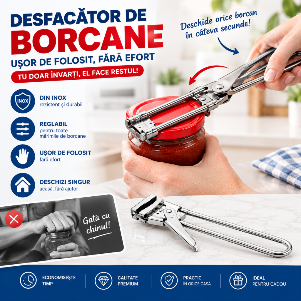 Desfăcător de Borcane - OpenCap™