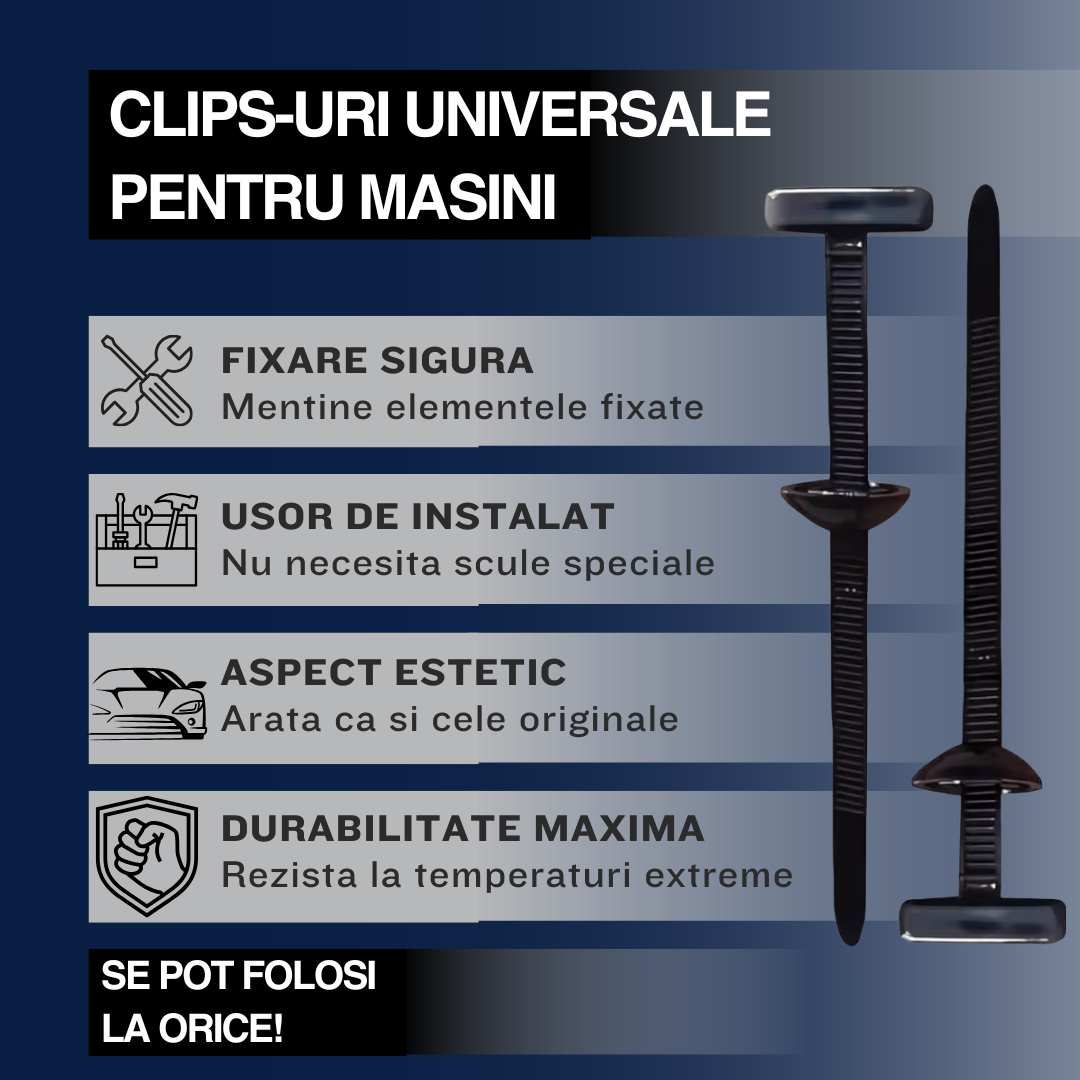 Clips-uri FixClip™ - 100 buc.